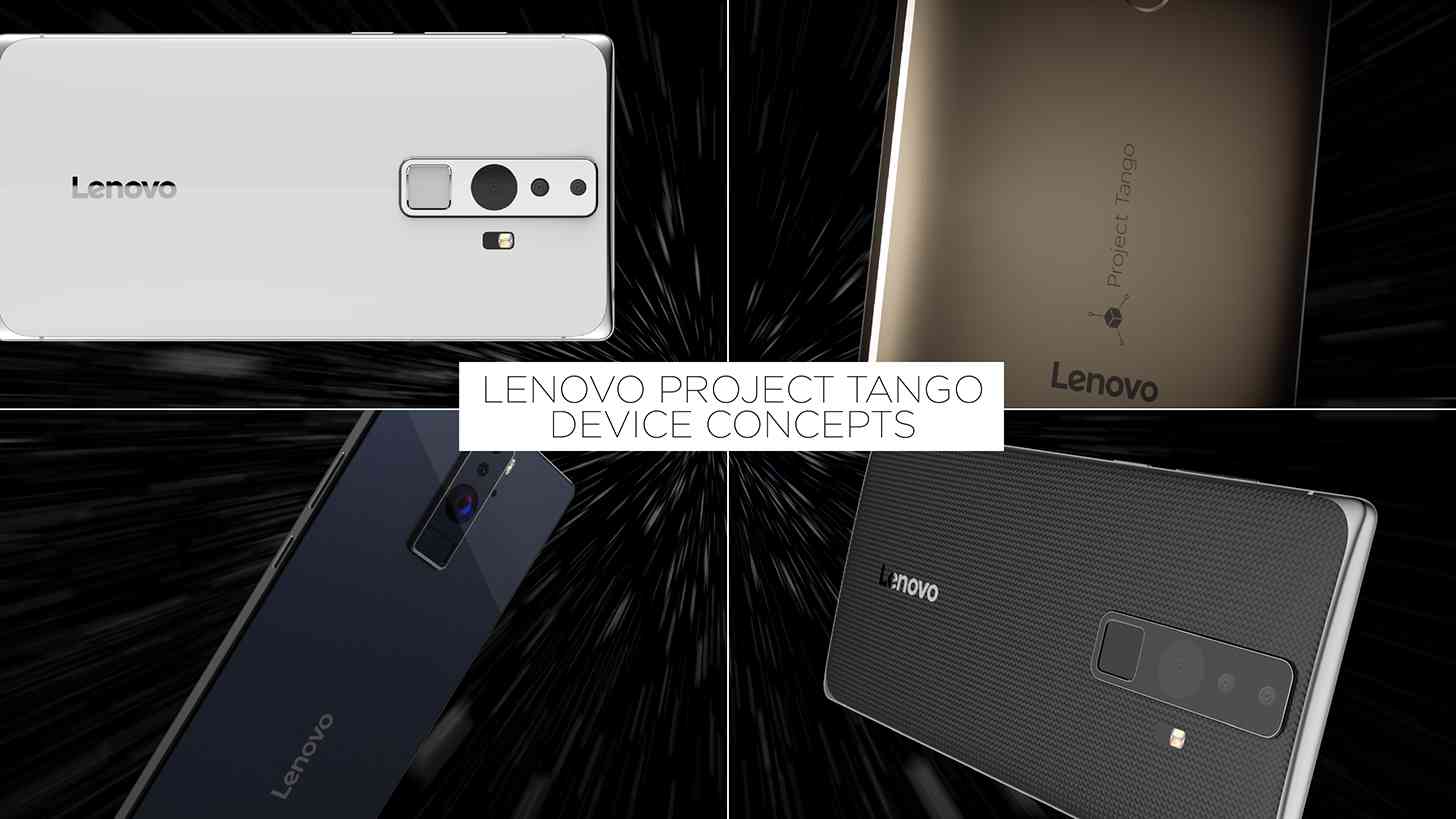 Lenovo Project Tango smartphone concepts