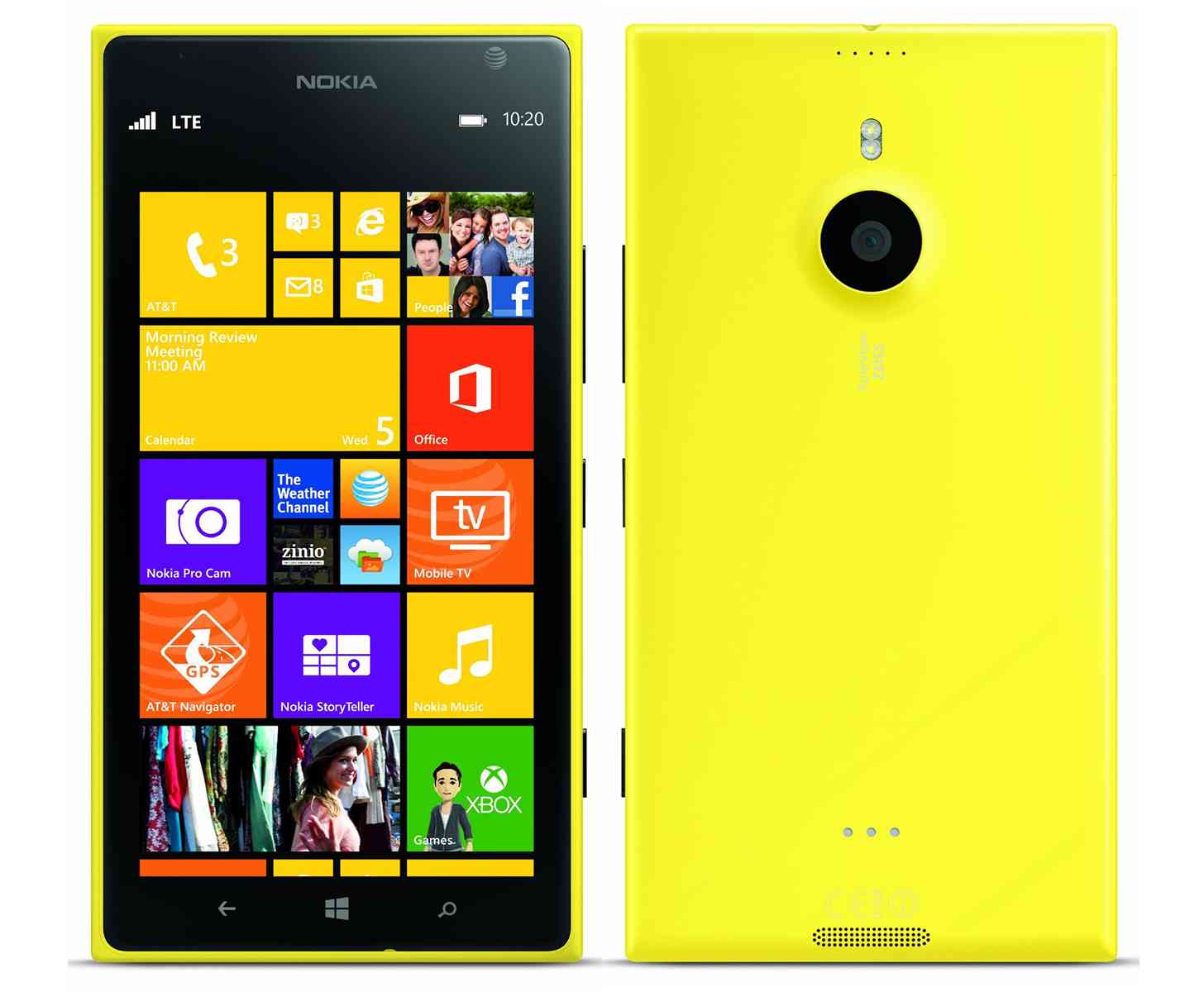 Nokia Lumia 1520 yellow AT&T