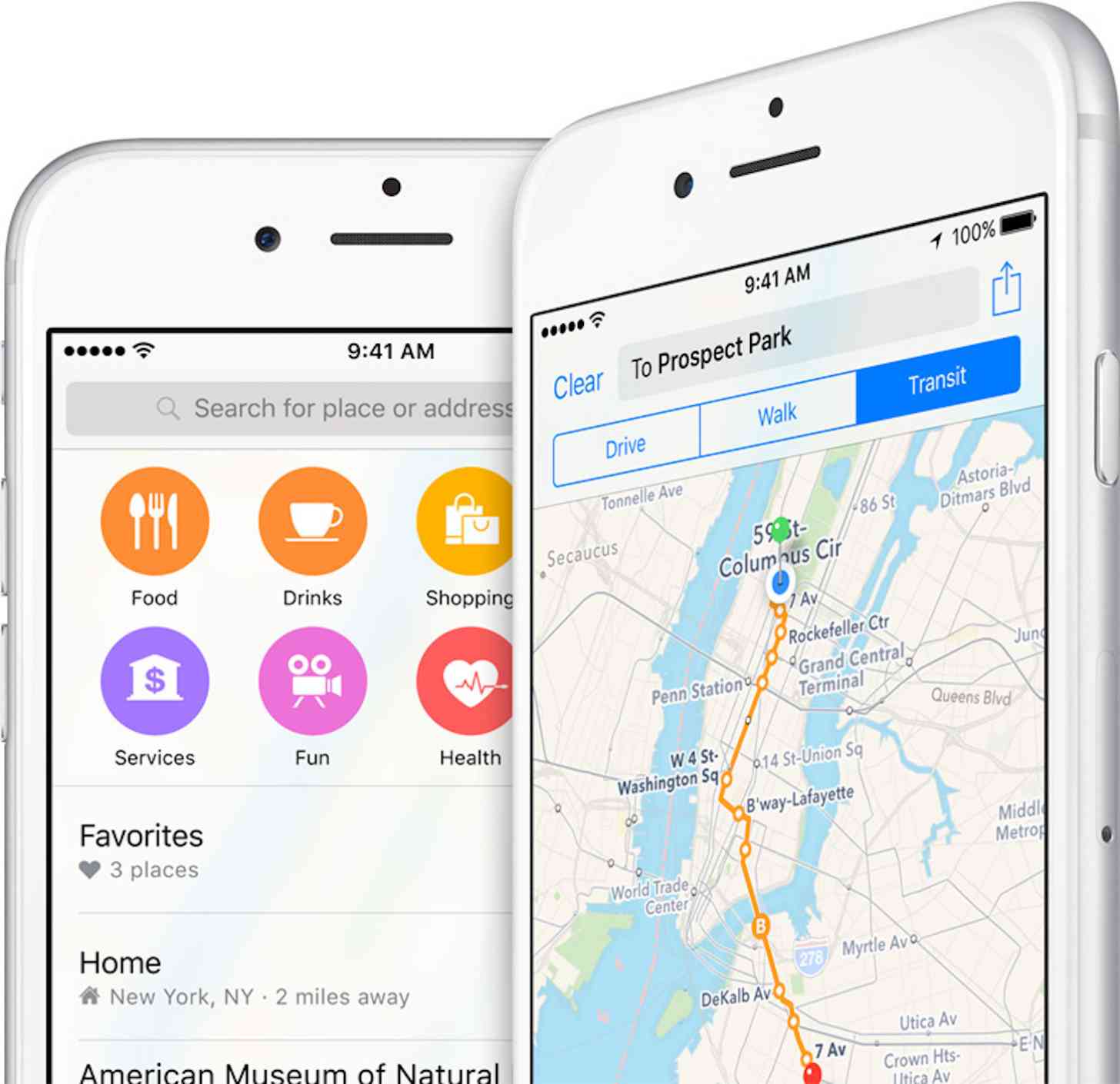 Apple Maps iOS 9