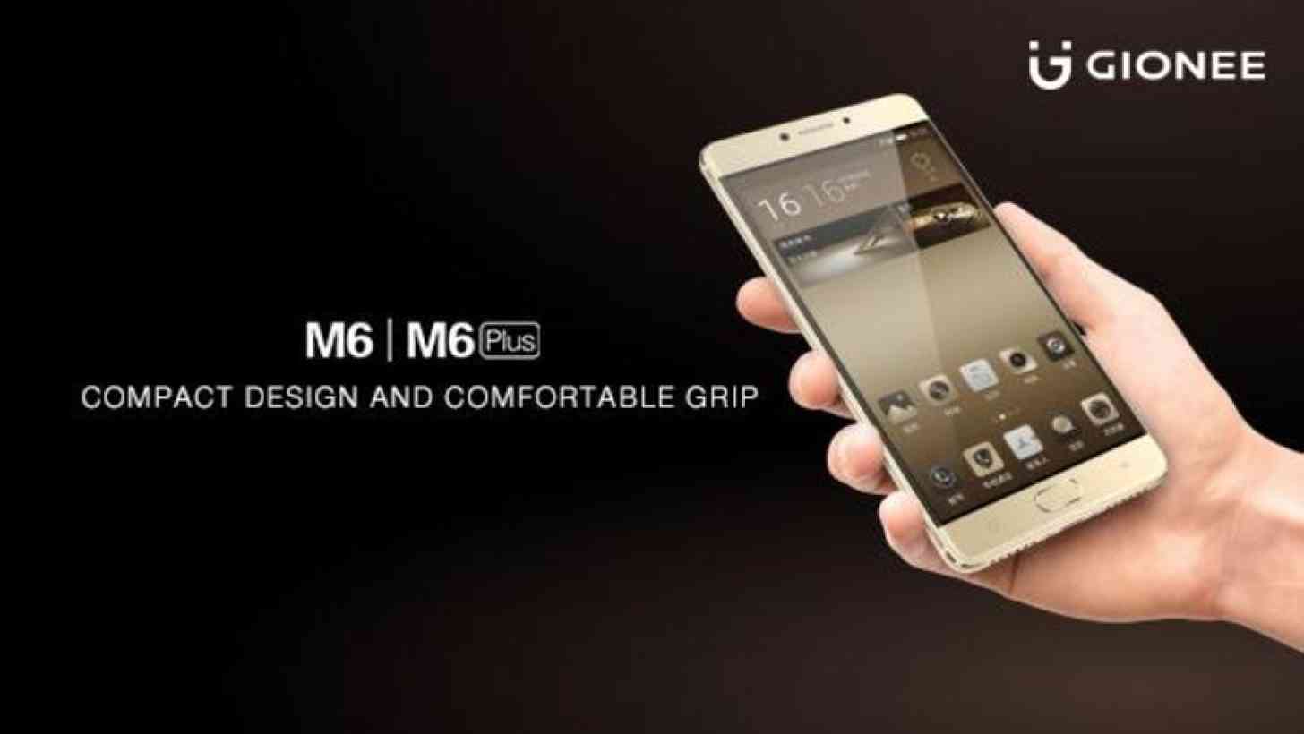 Gionee unveils the M6 and M6 Plus