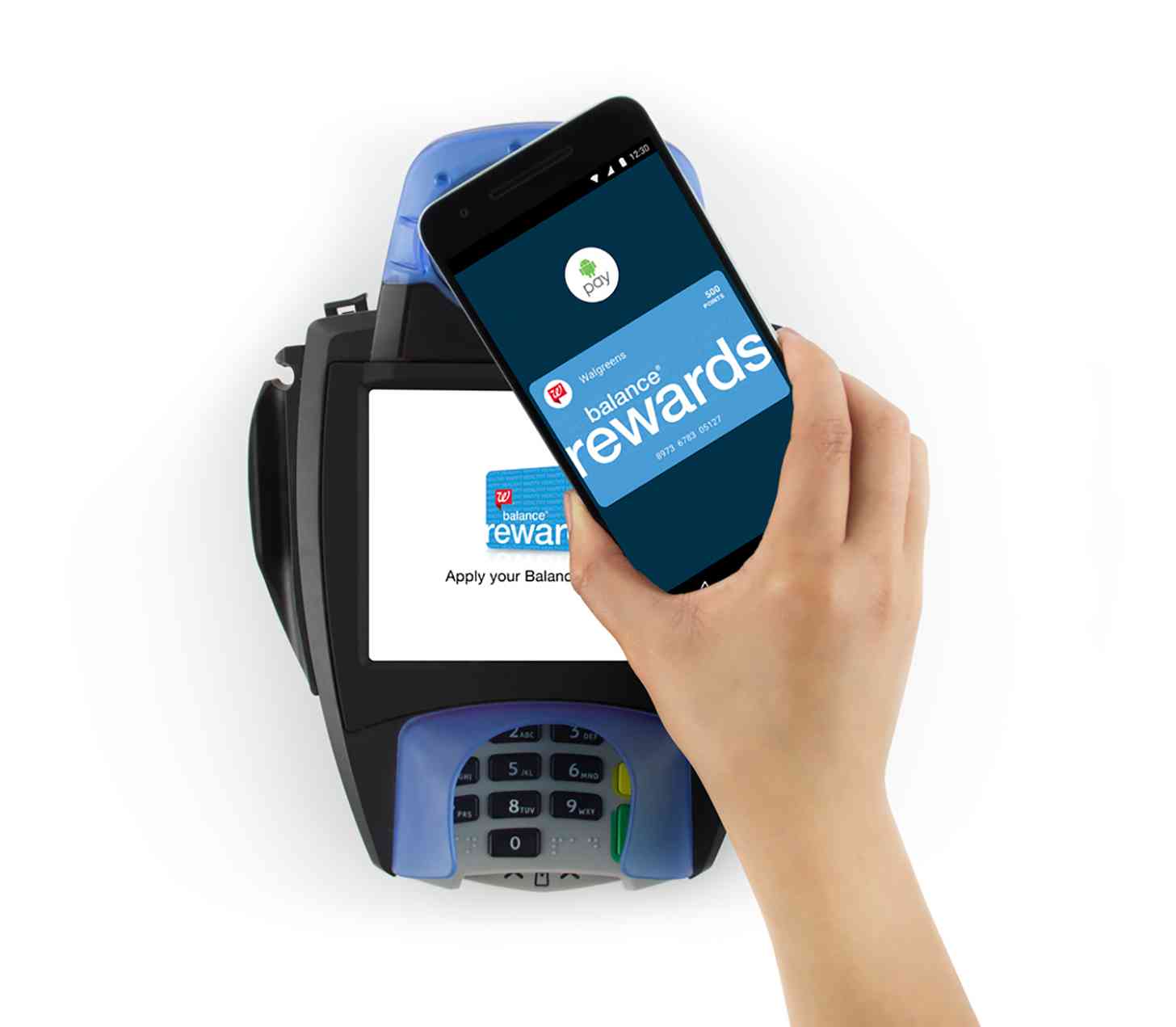 Walgreens Android Pay Balance Rewards loyalty program
