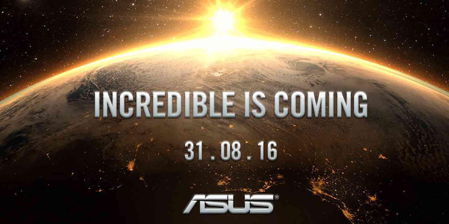 ASUS IFA 2016 teaser Incredible Is Coming