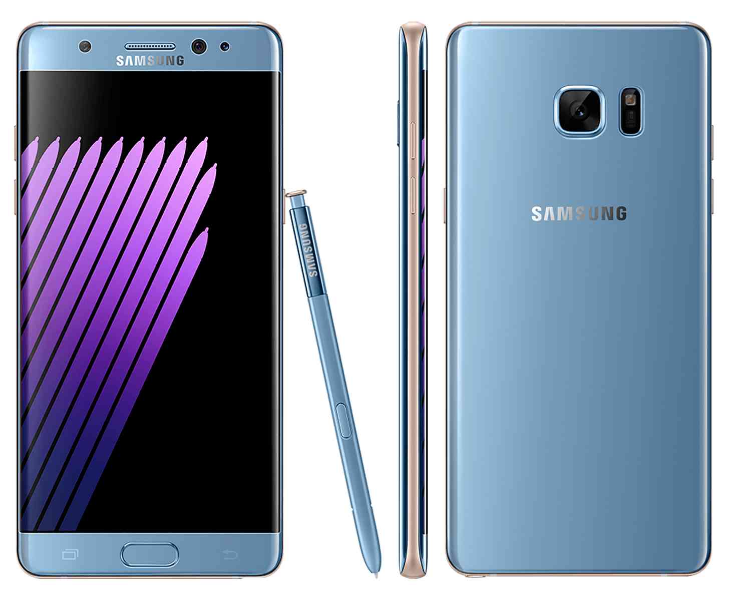 Samsung Galaxy Note 7 Blue Coral official