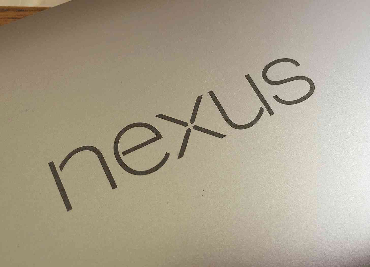 Nexus 6P rear logo