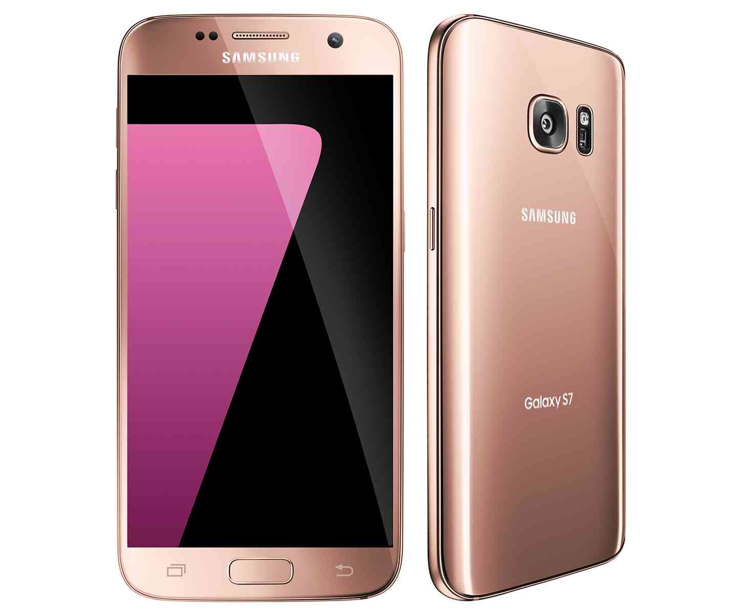 Pink Gold Samsung Galaxy S7 official