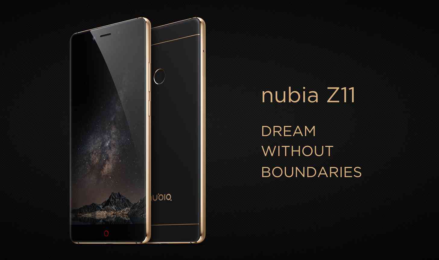 ZTE Nubia 11 Black Gold official