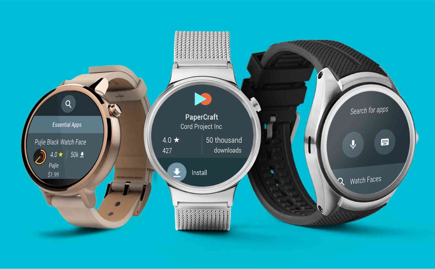 Android Wear 2.0 Google Play Store official