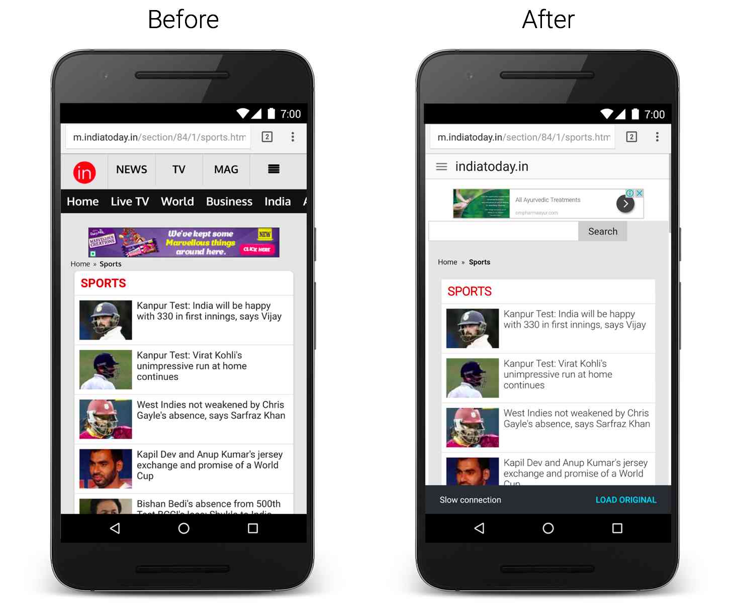 Google Chrome Android Data Saver video