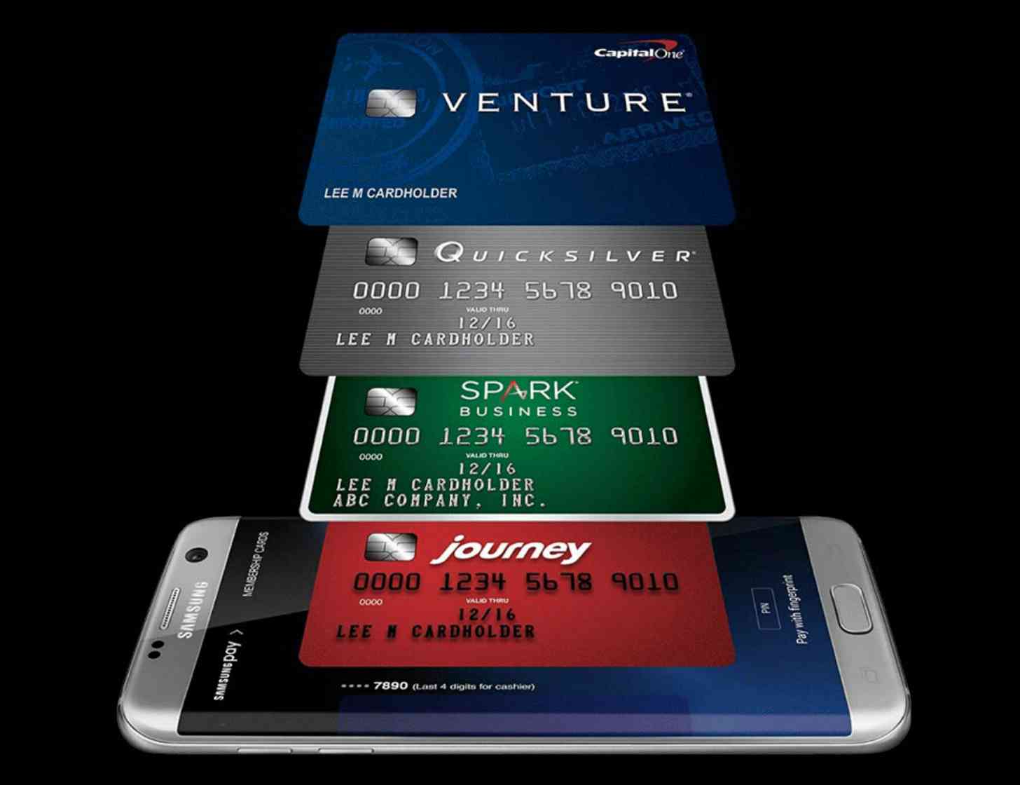 Samsung Pay Capital One credit cards