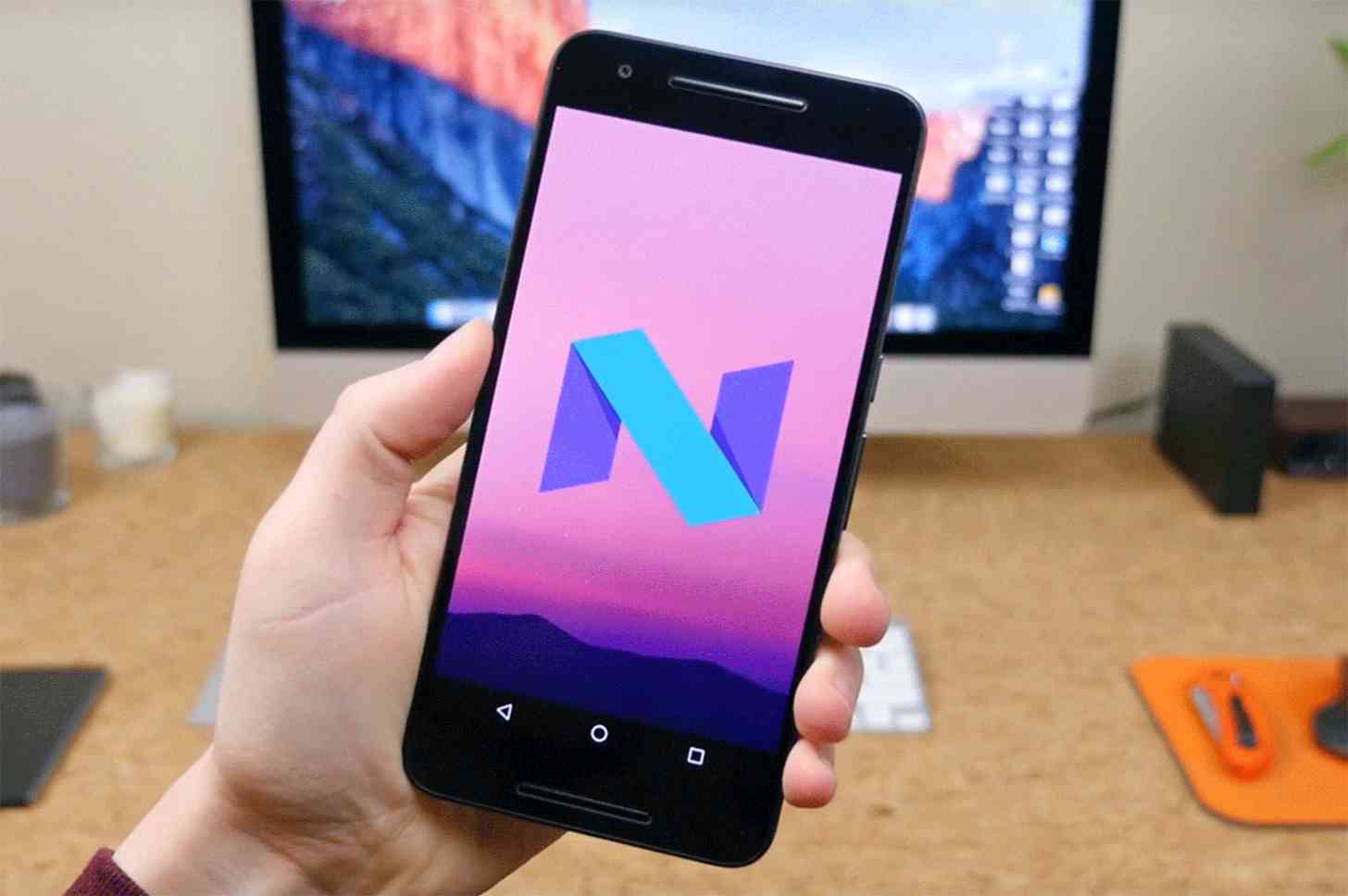 Android Nougat easter egg Nexus 6P