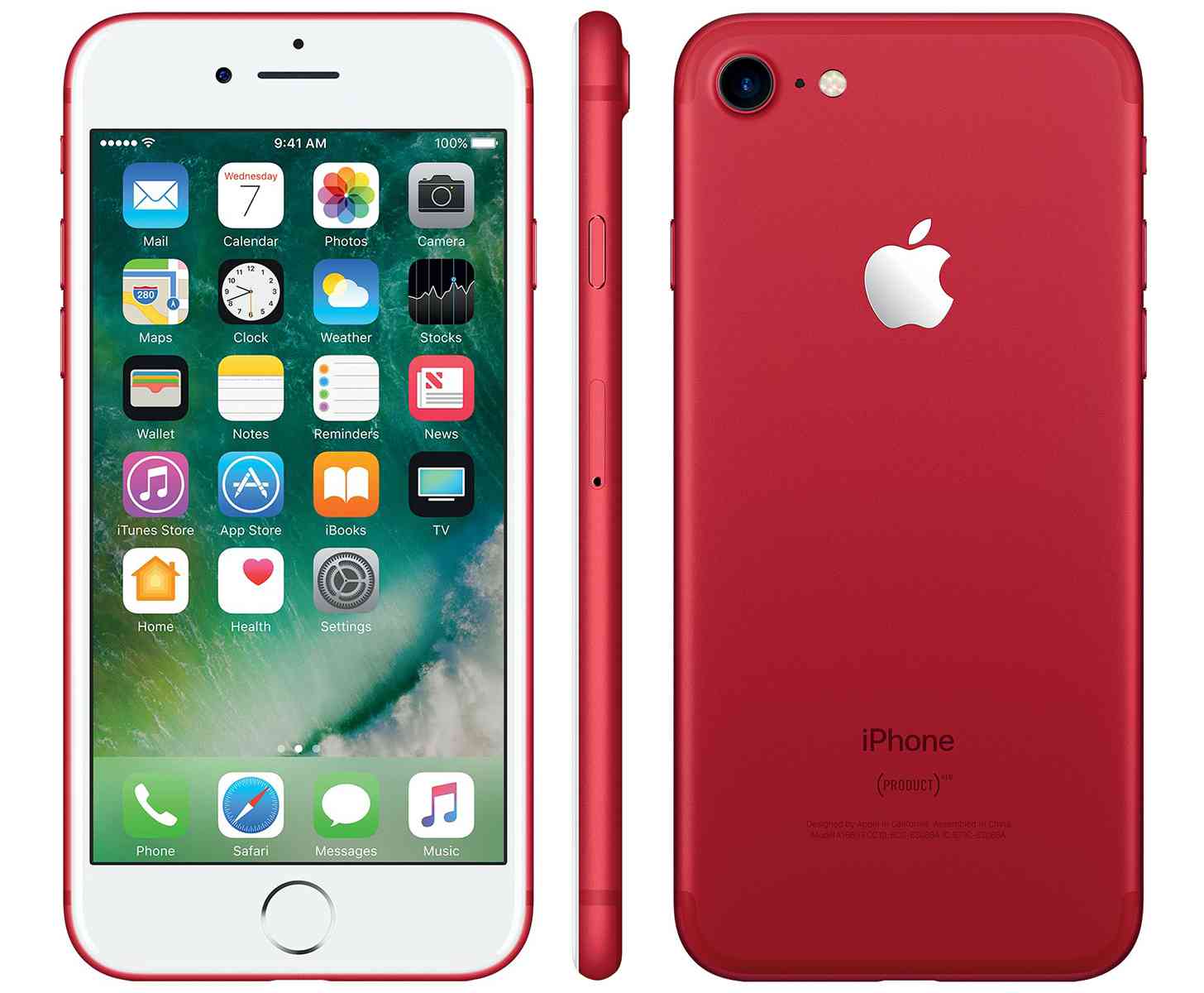 Red iPhone 7 official