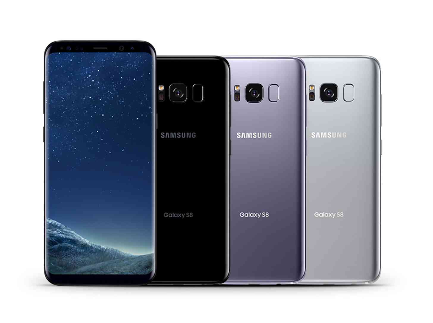 Samsung Galaxy S8 colors official