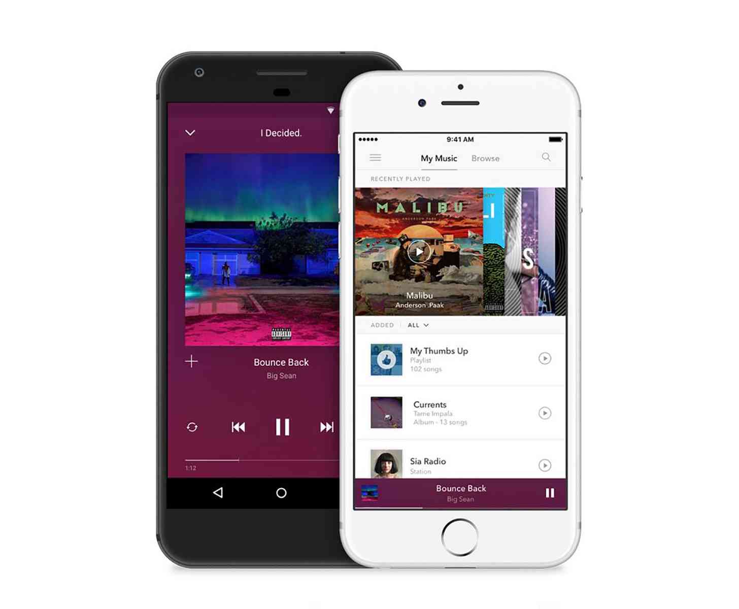 Pandora Premium Android iPhone apps