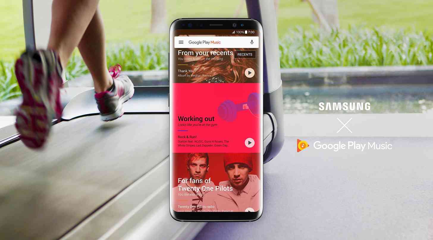 Samsung Google Play Music partnership official