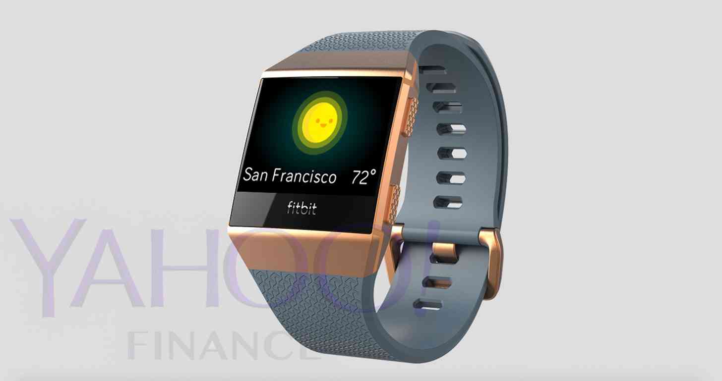 Fitbit smartwatch leak 2017