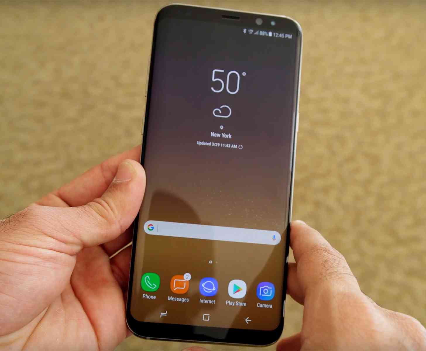 Samsung Galaxy S8+ hands-on video