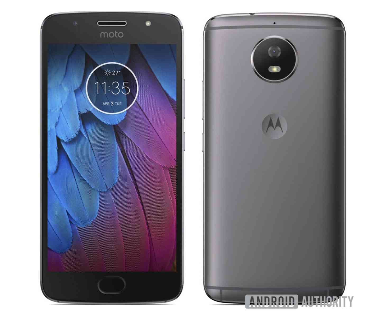Moto G5S image leakEarlier this month, a Motorola 2017 product roadmap leak that gave us a peek at some upcoming Moto devices. Now some leaked images are giving us a closer look at two of those devices. Images that allegedly show the Moto G5S (above) and Moto G5S Plus (below) have leaked out. The devices look fairly similar, with both Moto phones appearing to have metal bodies, round rear camera housings, and front-facing cameras with a flash. Both devices also have pill-shaped fingerprint readers below th