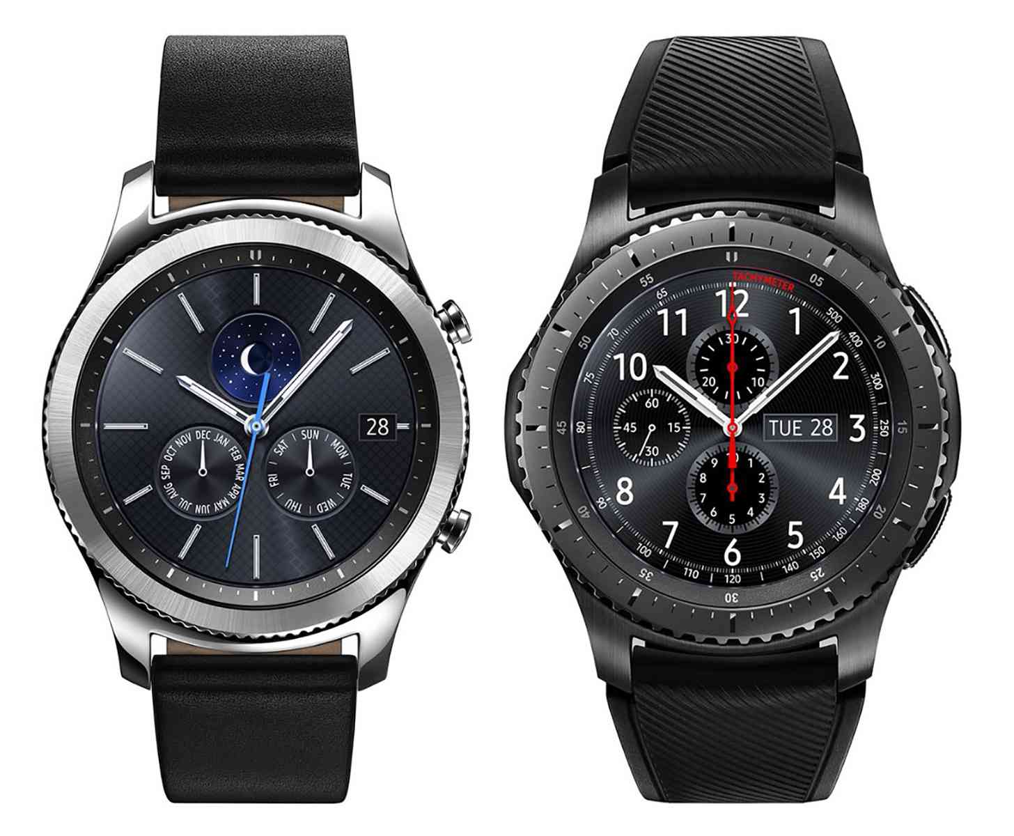 Samsung Gear S3 Classic, Frontier front