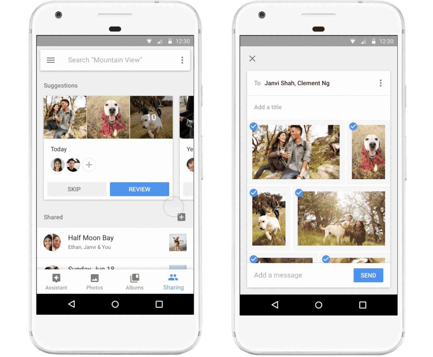 Google Photos Suggested Sharing