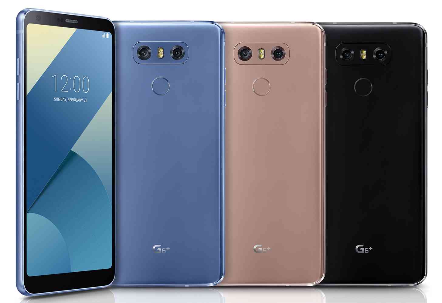 LG G6+ official colors