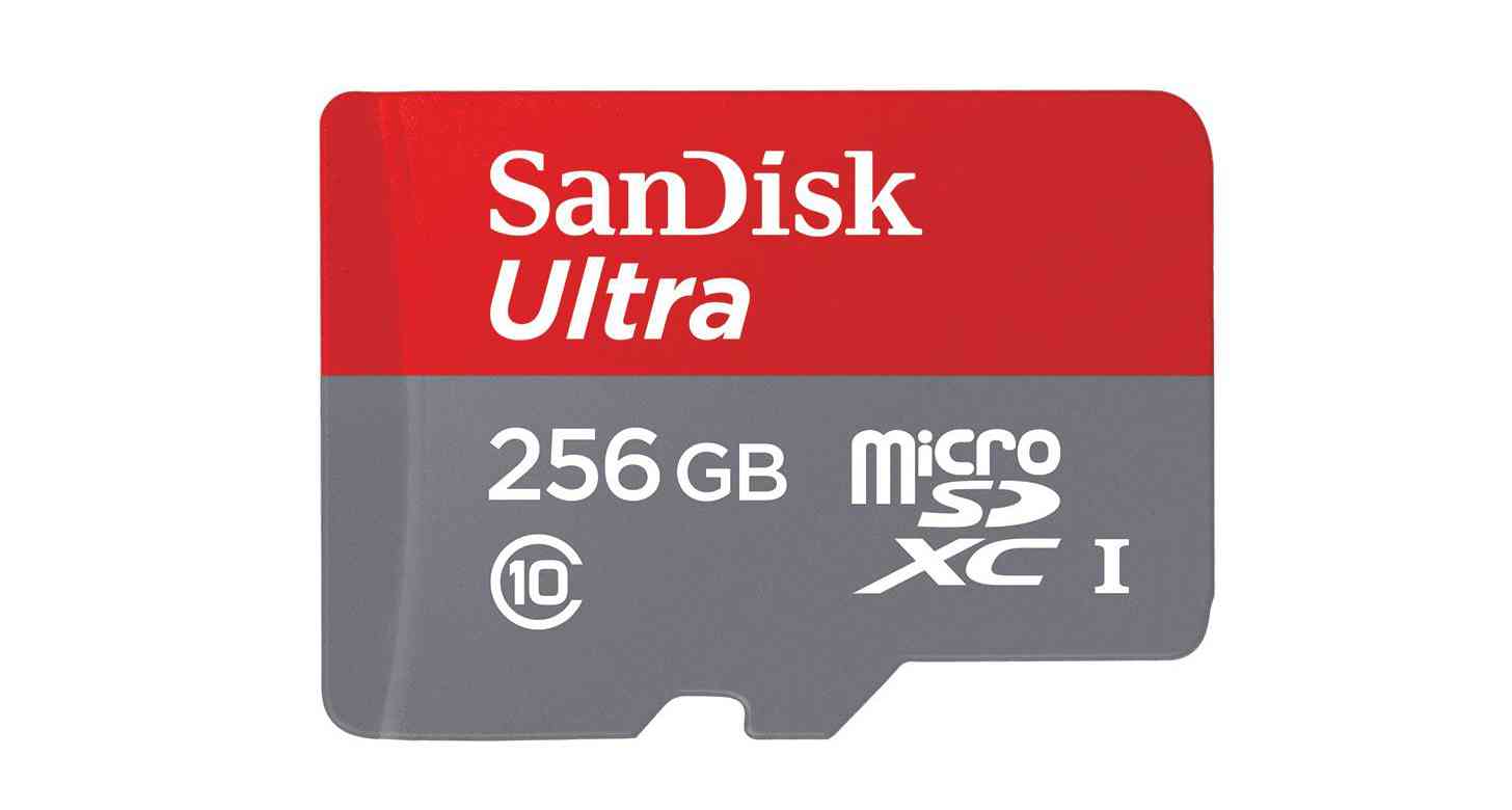 SanDisk 256GB microSD card Amazon deal