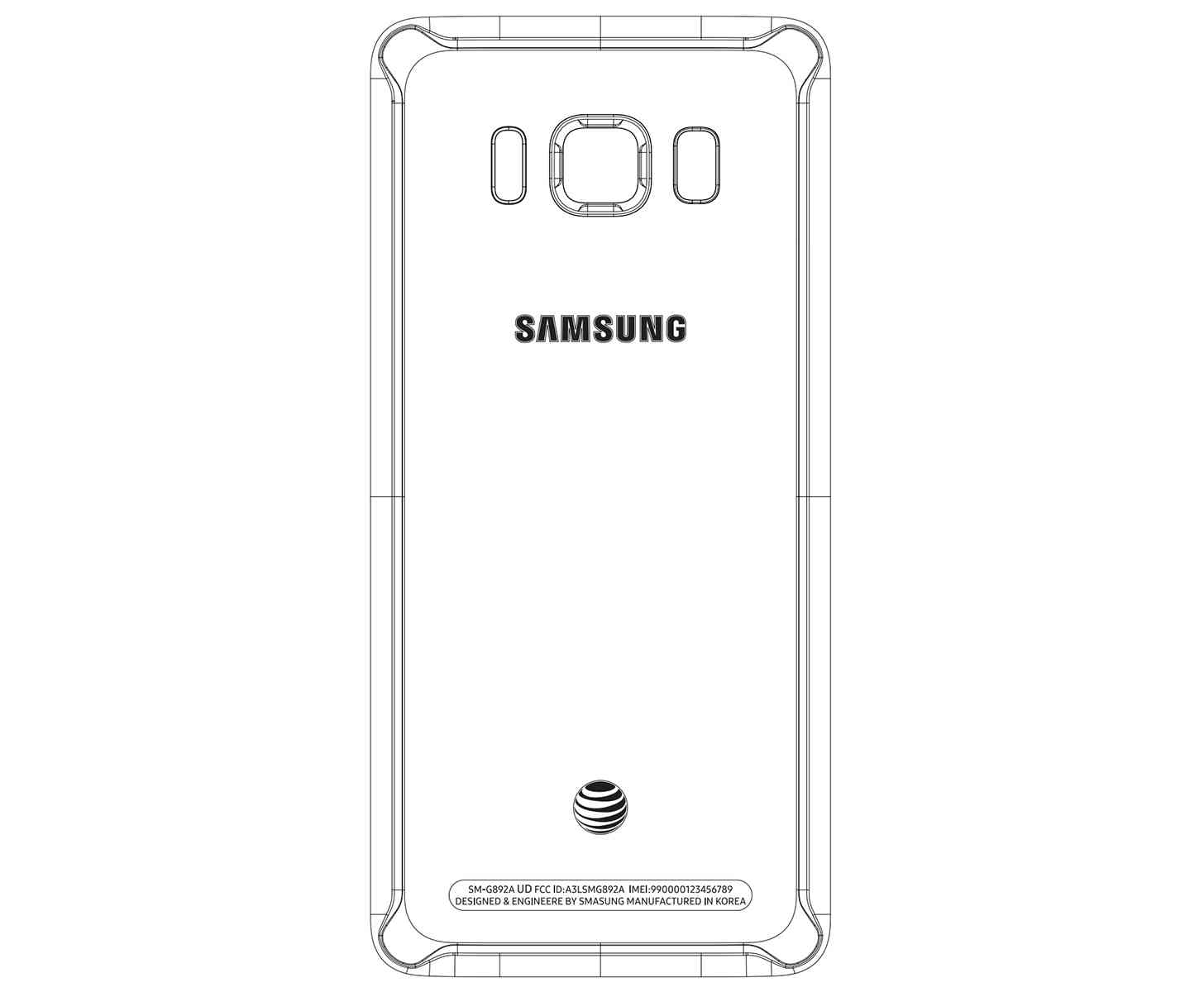 Samsung Galaxy S8 Active AT&T FCC leak