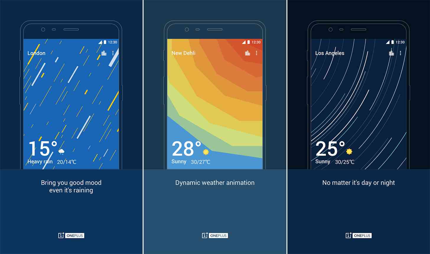 OnePlus Weather app features