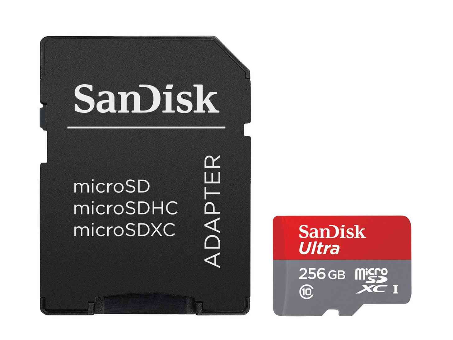 SanDisk 256GB microSD card adapter official