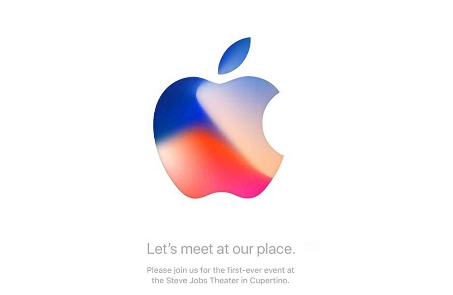 Apple iPhone 8 event invitation official