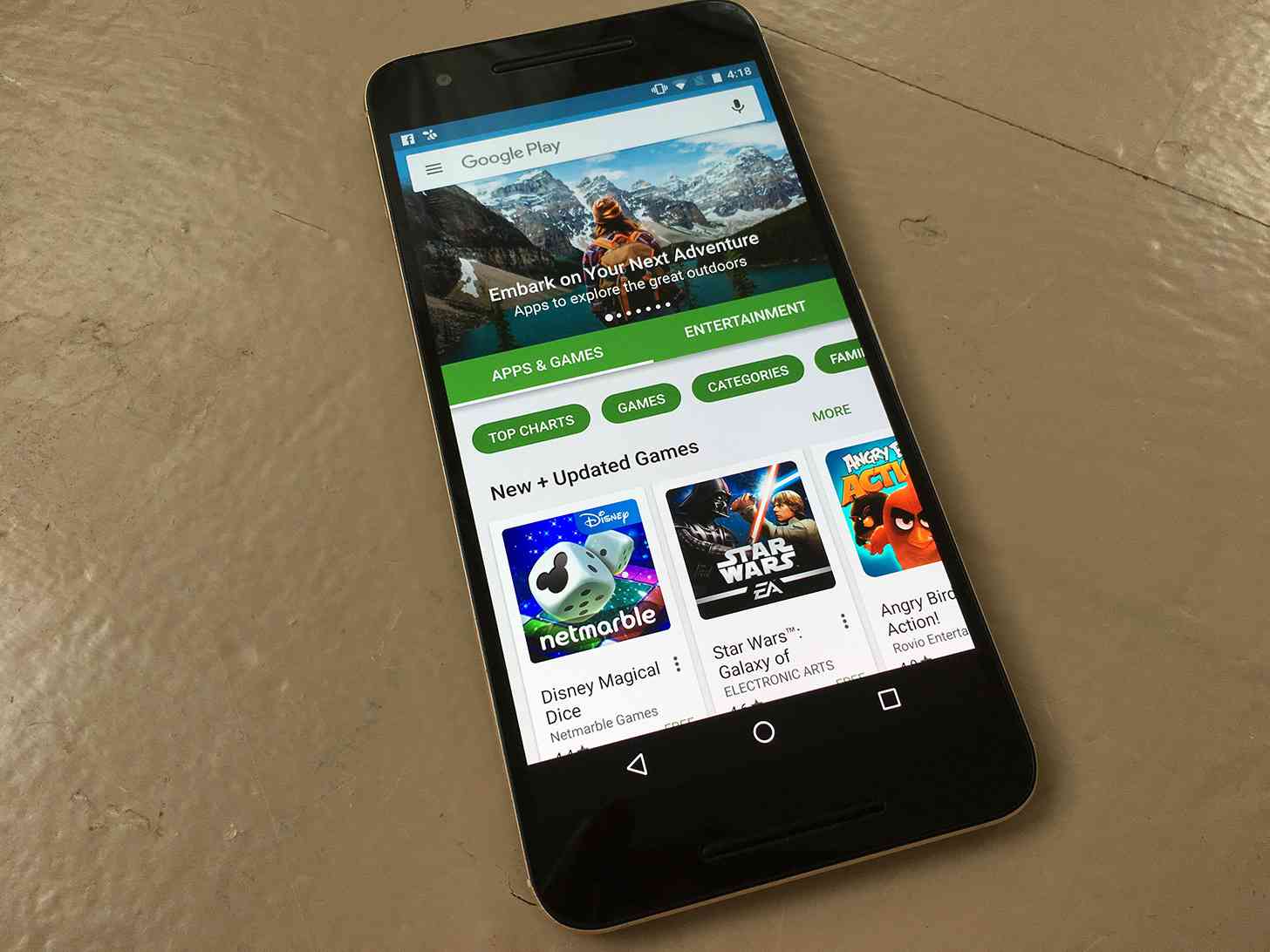 Google Play Store Nexus 6P