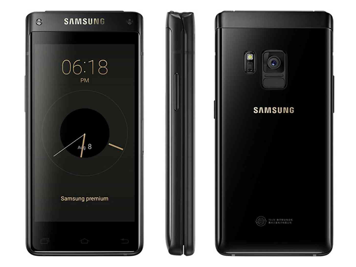 Samsung SM-G9298 Android flip phone official