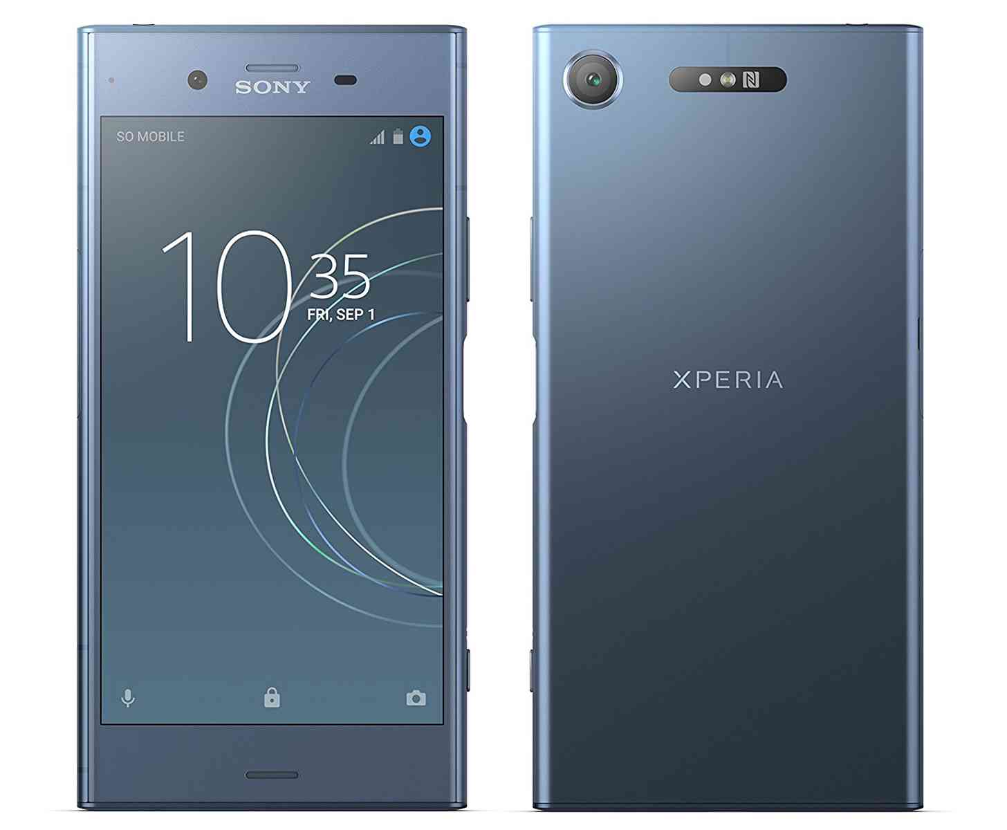 Sony Xperia XZ1 official blue
