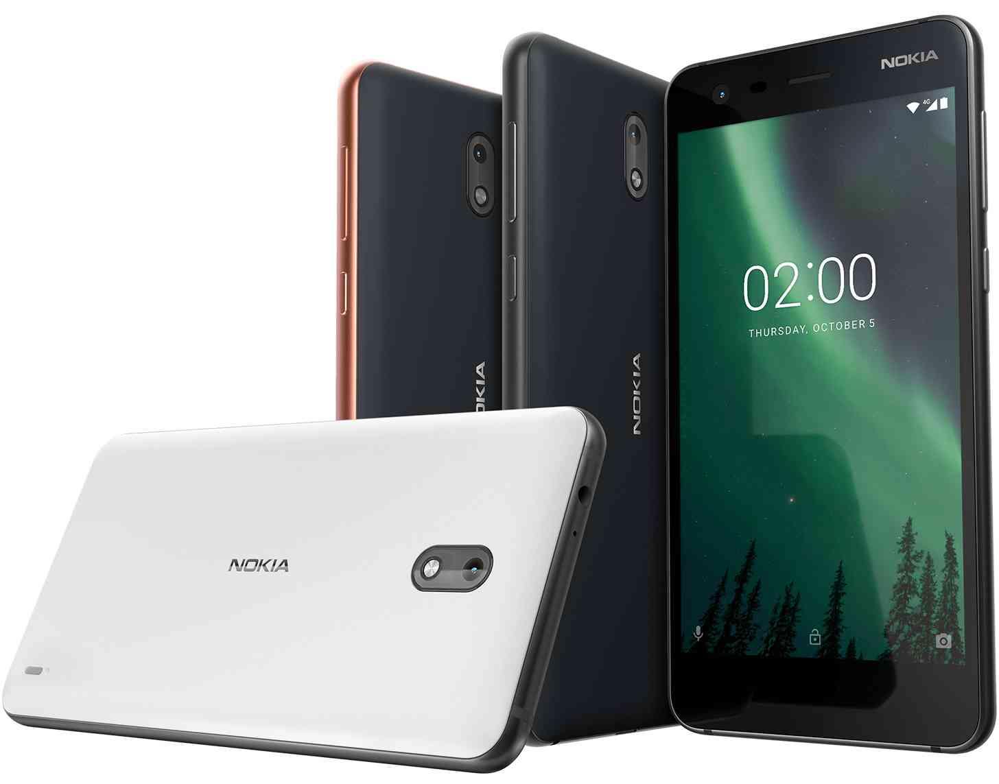Nokia 2 official colors