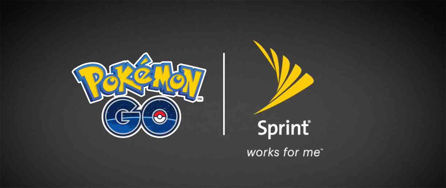 Pokémon Go Sprint logos