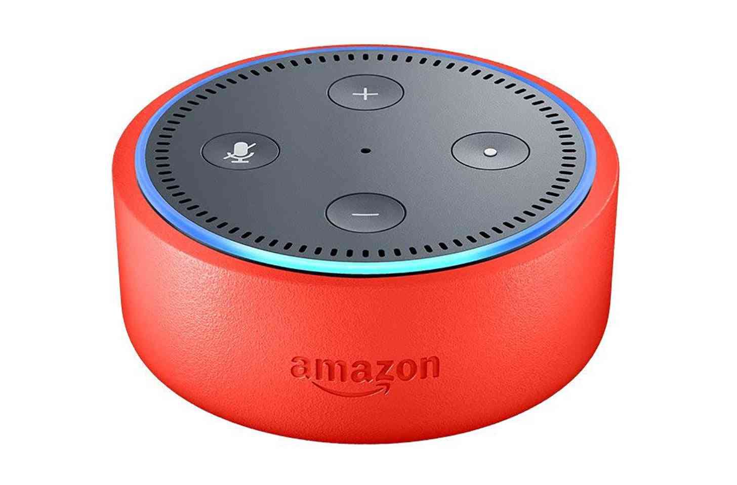 Amazon Echo Dot Kids Edition punch red case