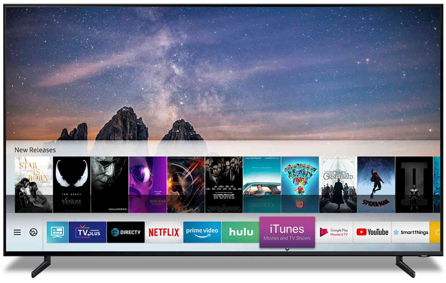 Apple iTunes Samsung Smart TV