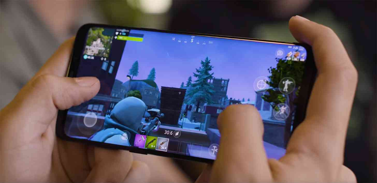 Fortnite Android gameplay
