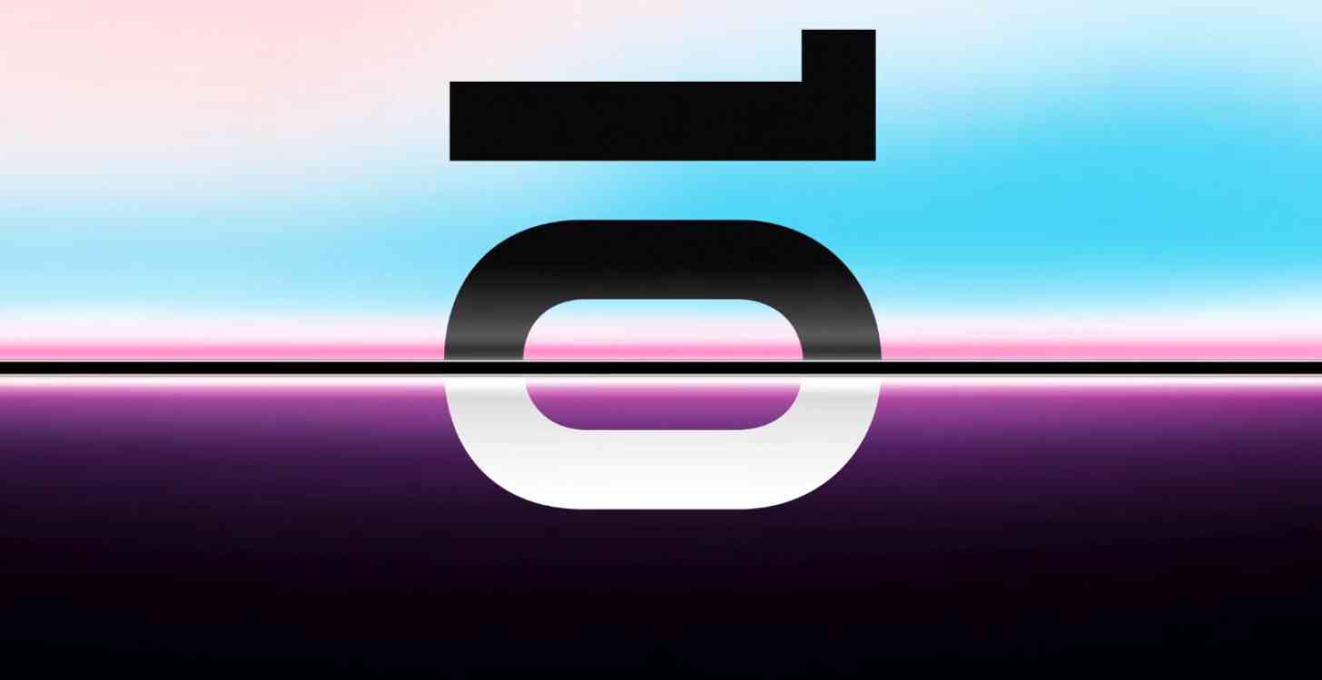 Samsung Galaxy S10 teaser image