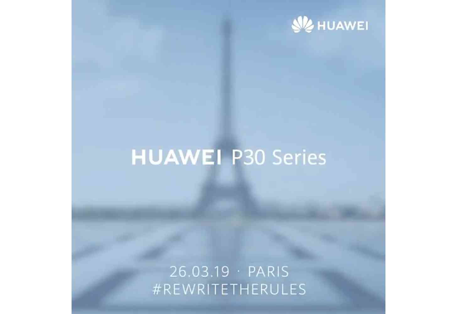 Huawei P30 event