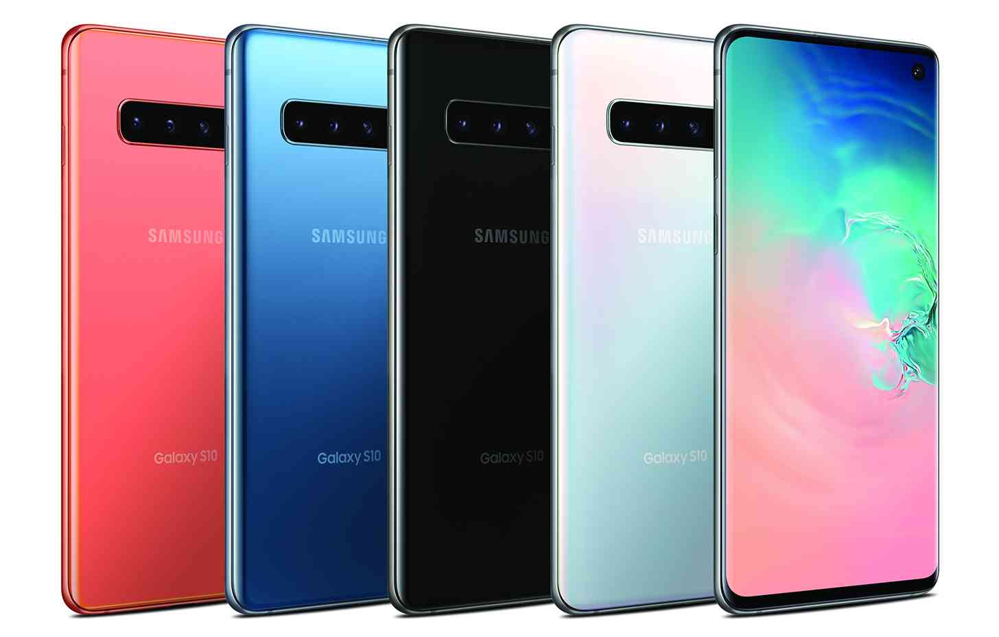 Samsung Galaxy S10 colors