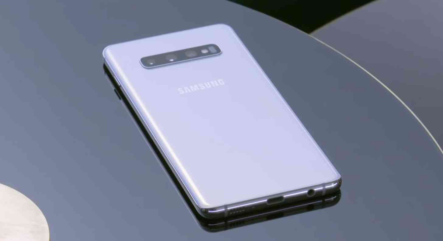 Samsung Galaxy S10 rear