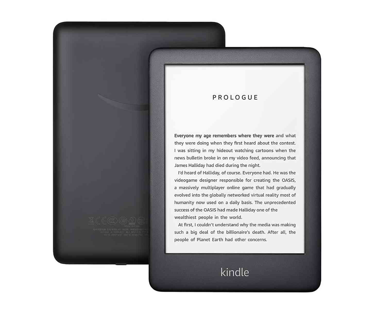 Amazon Kindle built-in light