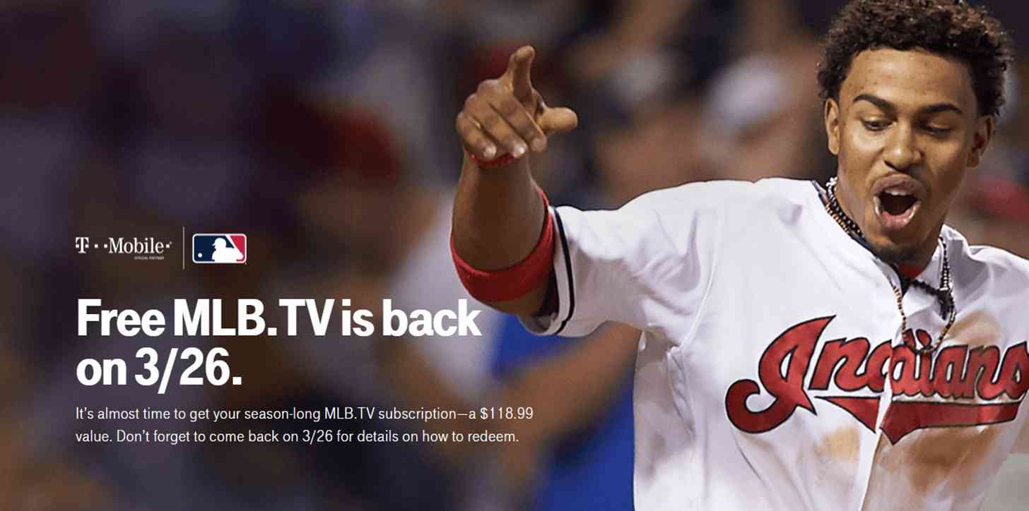 T-Mobile free MLB.TV deal