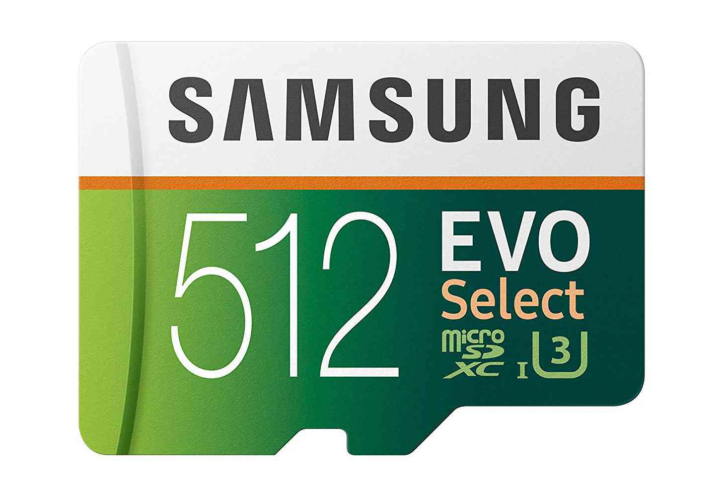 Samsung 512GB Evo Select microSD card