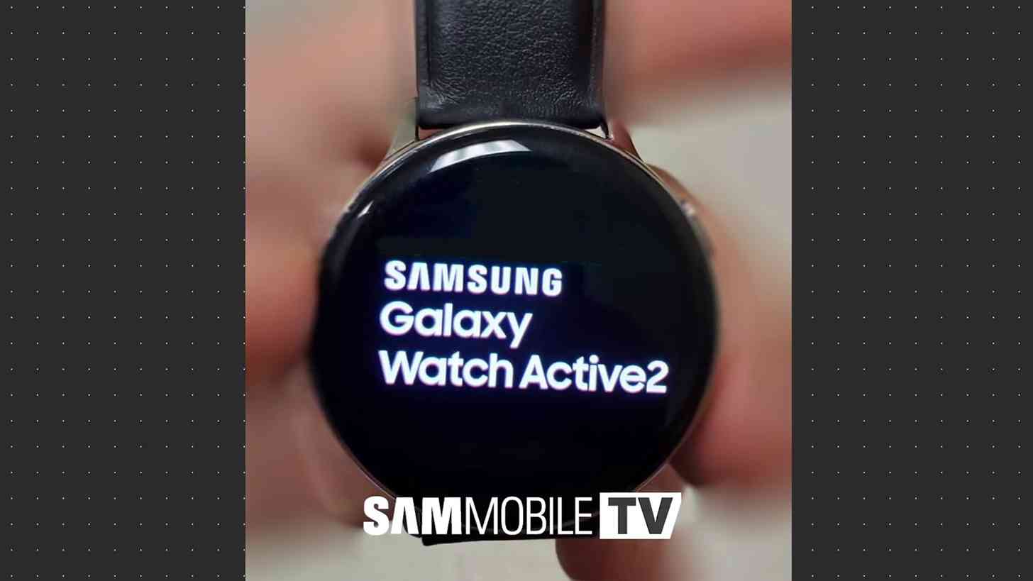 Samsung Galaxy Watch Active 2 screen