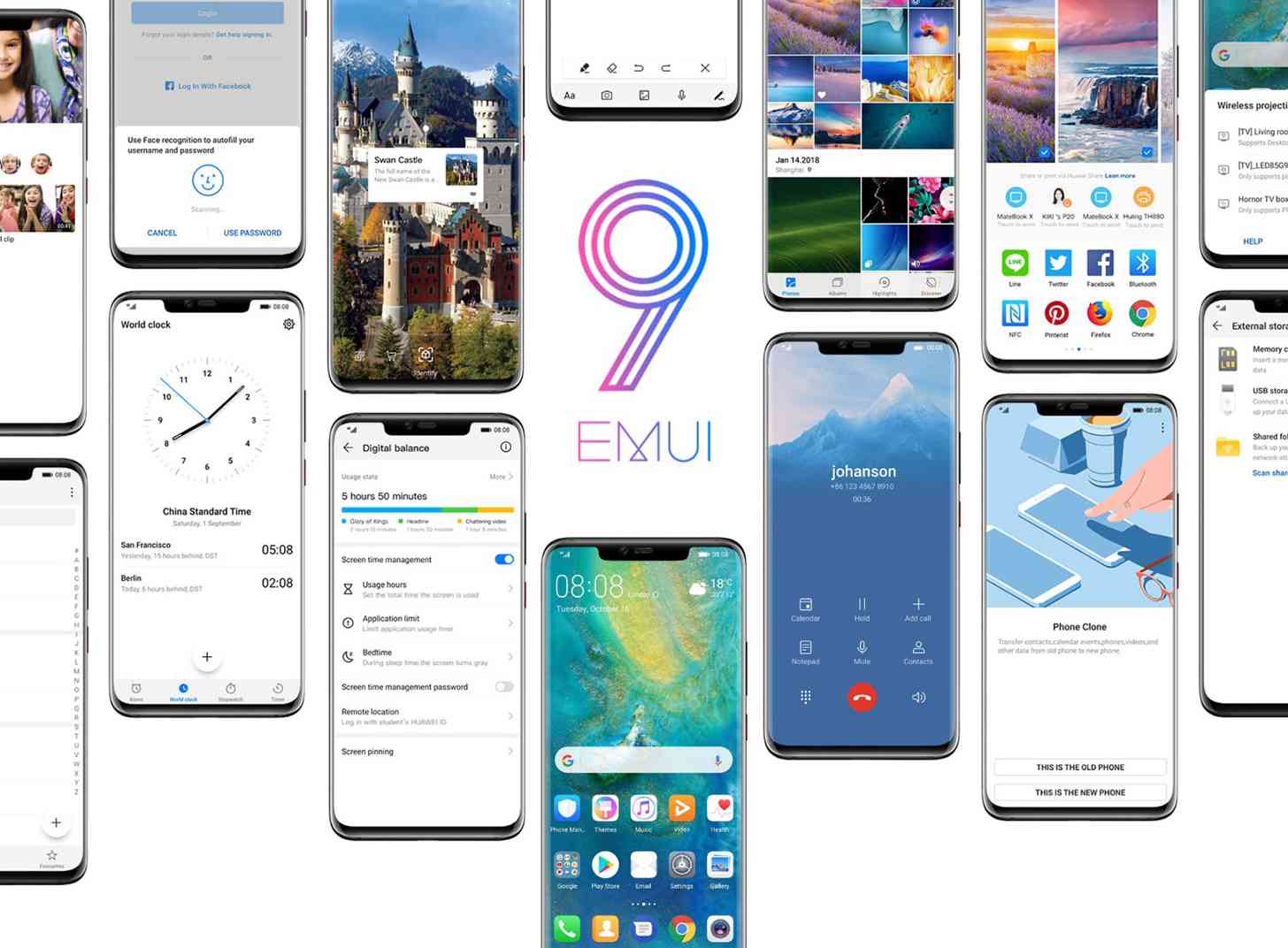 Huawei EMUI 9 features