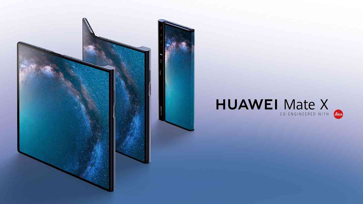 Huawei Mate X foldable official