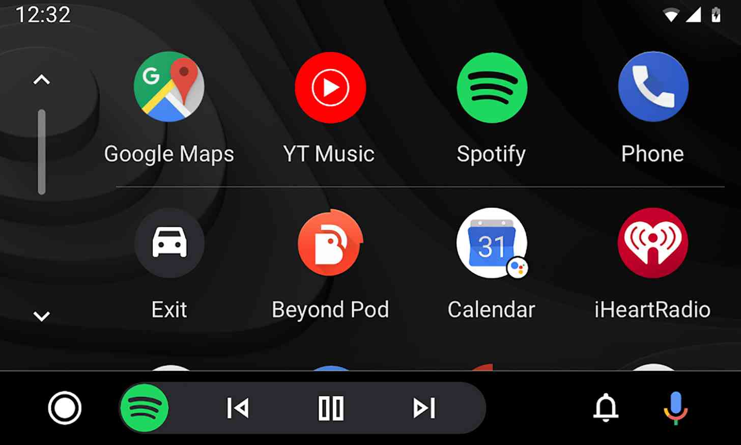 Android Auto redesign app launcher