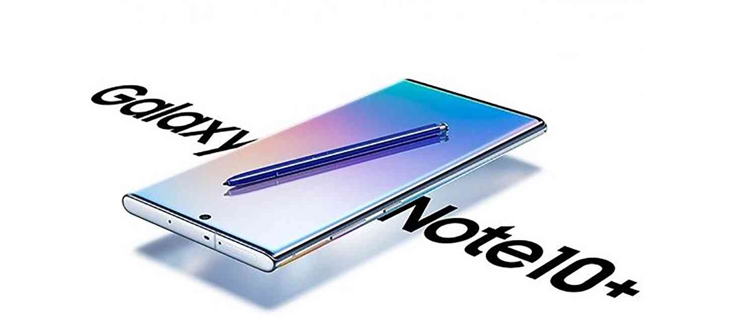 Samsung Galaxy Note 10+ render leak