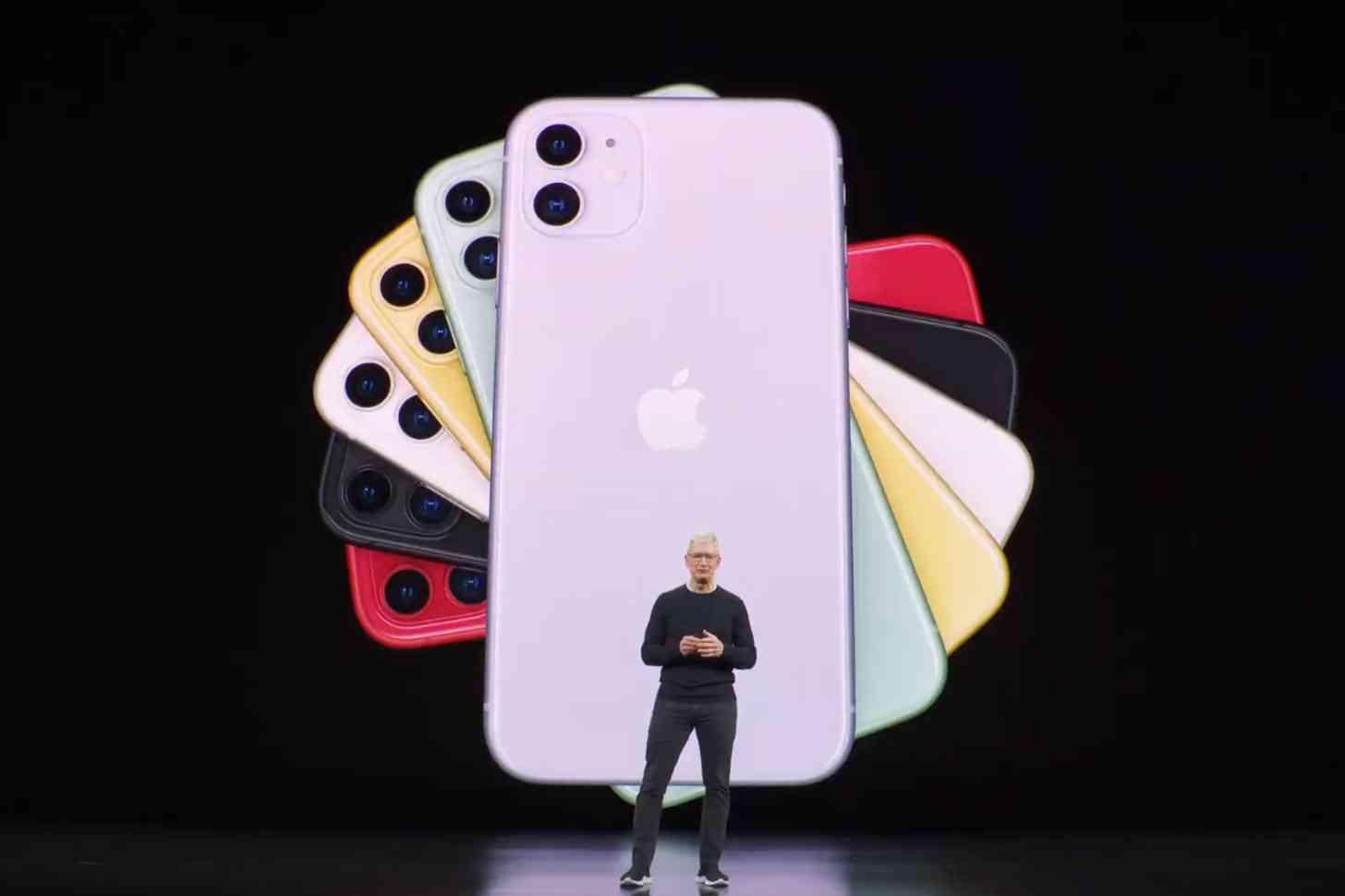iPhone 11 official colors